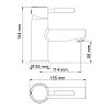 Main 4103 Смеситель для умывальника фото 11