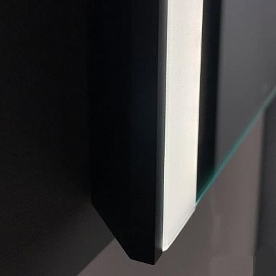 Зеркало с подсветкой DURAVIT XViu XV70320B2B2 820 мм х 800 мм, версия Sensor, чёрный матовый фото 8