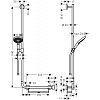 Душевой гарнитур Hansgrohe Raindance Select S 120 Unic Comfort 26324000 фото 2