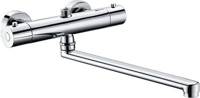 Термостатический смеситель Wasserkraft Berkel 4822L Thermo для ванны с длинным изливом фото 1