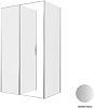 Душевой уголок Allen Brau Priority 120x80 3.31008.BA + 3.31014.BA серебро браш фото 5