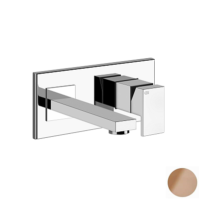 Смеситель Gessi Rettangolo 44834-708 шлифованная медь фото 1