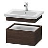 Тумба подвесная Duravit DuraStyle DS628005353 каштан темный фото 1
