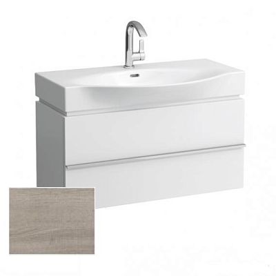 Тумба под раковину Laufen Case for Palace 4.0125.2.075.463.R 89,5 см, 2 ящика, белый матовый, для 8.1170.2, 81270.2 фото 5