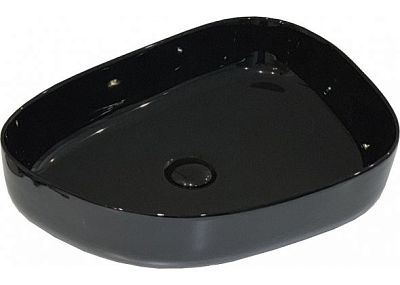 Раковина накладная BelBagno BB1435-NERO фото 1