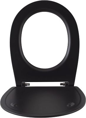 Крышка-сиденье для унитаза Allen Brau Fantasy Smartfix, Soft-Close 4.11005.31 черный матовый фото 3
