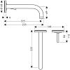 Смеситель Hansgrohe Axor Uno 38116000 фото 2
