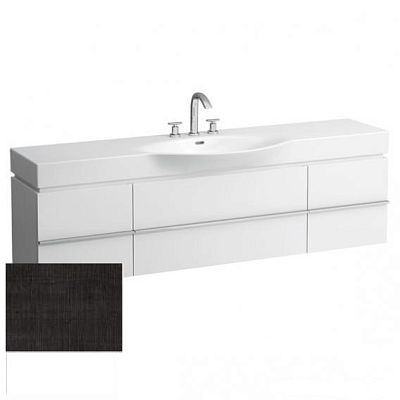 Тумба под раковину Laufen Case for Palace 4.0140.1.075.548.1 180 см, 1 ящик, 2 дверцы, дуб антрацит, для 8.1170.8, 8.1270.8, 8.1370.8, 8.1470.8 фото 1