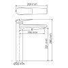 Glan 6603H Смеситель для умывальника фото 11