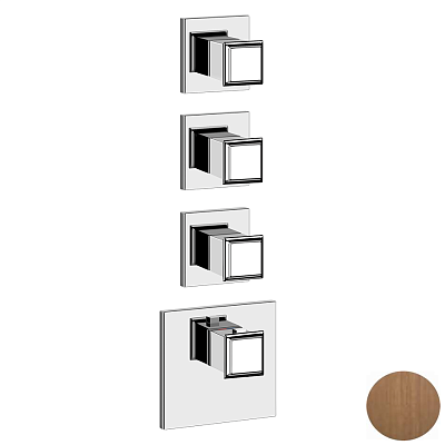 Смеситель Gessi Eleganza Wellness 46226-713 античная латунь фото 1