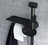 F0202622 Like, гигиенический набор со смесителем для душа с полкой, держателем туалетной бумаги, гиг фото 4
