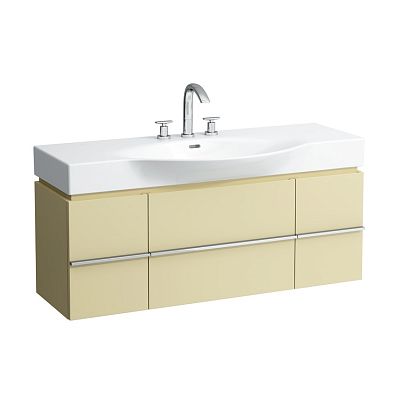 Тумба под раковину Laufen Case for Palace 4.0130.1.075.463.1 120 см, 1 ящик 2 двери, белый матовый, для 8.1170.4, 81270.4 фото 4