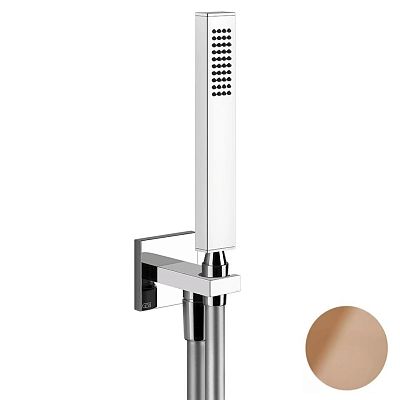 Душевой комплект Rettangolo Gessi Shower Sets 20123-708 шлифованная медь фото 1