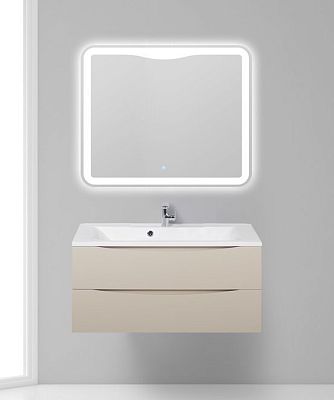 Тумба под раковину BelBagnо Marino  MARINO-1000-2C-SO-CO-P Crema Opaco фото 1