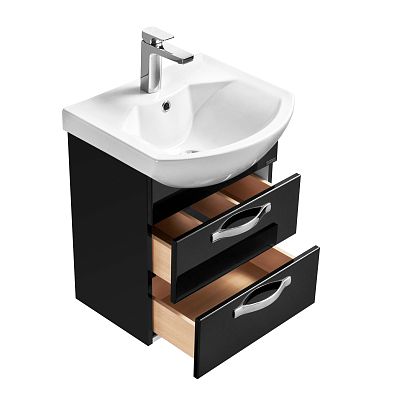 Тумба-умывальник подвесная Aquaton Ария 50М 1A140001AA950 фото 2