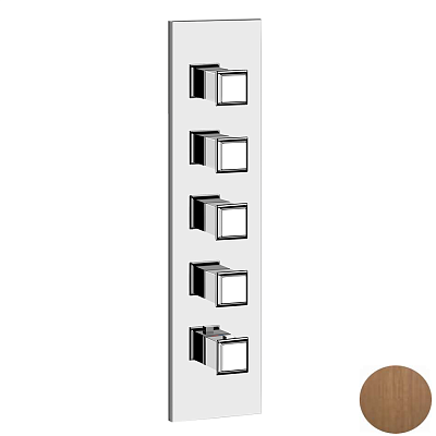 Смеситель Gessi Eleganza Wellness 46208-713 античная латунь фото 1
