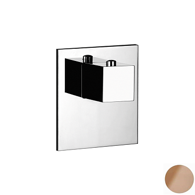 Смеситель Gessi Quadro Wellness 43252-708 шлифованная медь фото 1