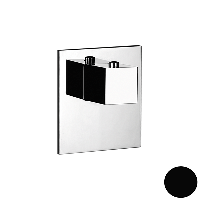 Смеситель Gessi Quadro Wellness 43252-299 черный фото 1