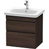 Тумба подвесная Duravit DuraStyle DS648005353 каштан темный фото 1