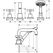 Смеситель Hansgrohe Axor Citterio 39445000