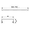 Решетка TECE TECEdrainline Organic 601261 фото 3
