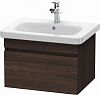 Тумба подвесная Duravit DuraStyle DS638005353 каштан темный фото 1