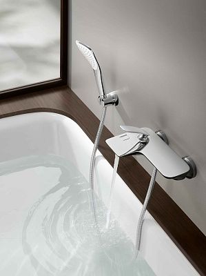 KLUDI BALANCE Однорычажный смеситель для ванны и душа, арт. 524450575 фото 7
