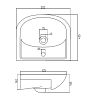 Раковина Aquaton Акватоп 50 1WH110171 фото 3