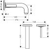 Смеситель Hansgrohe Axor Citterio 39113000 фото 2