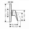 Смеситель для душа Hansgrohe Logis 71607000 встраиваемый хром фото 2