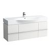 Тумба под раковину Laufen Case for Palace 4.0130.1.075.463.1 120 см, 1 ящик 2 двери, белый матовый, для 8.1170.4, 81270.4 фото 1
