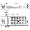 Верхний душ Hansgrohe Rainmaker Select 24001400 фото 2