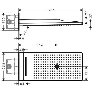 Верхний душ Hansgrohe Rainmaker Select 24001400 фото 2